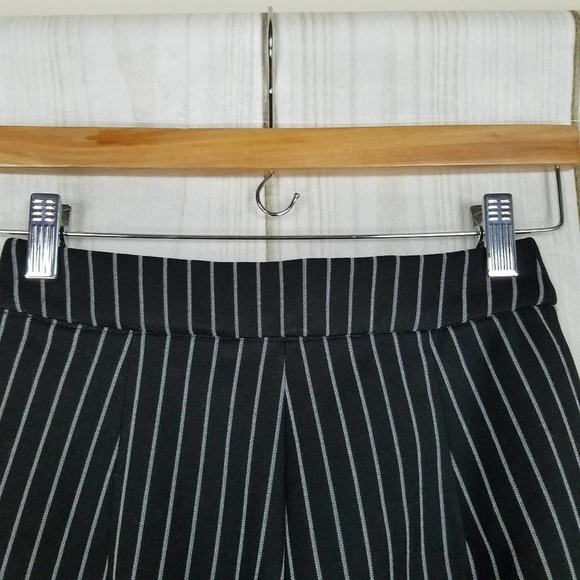 Lovers + Friends Black Striped High Waist Biker Shorts - Picture 4 of 8